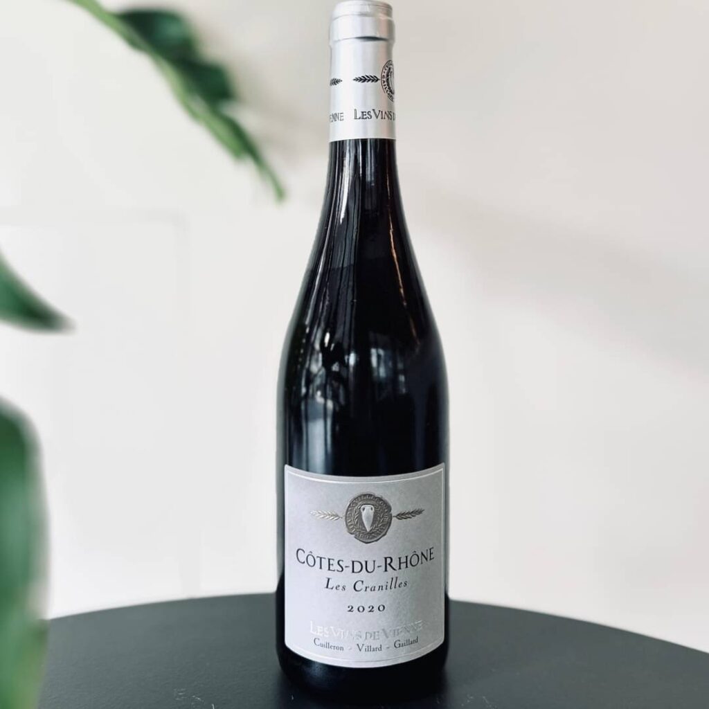 Les Vins de Vienne – Cotes du Rhone Les Cranilles 2020