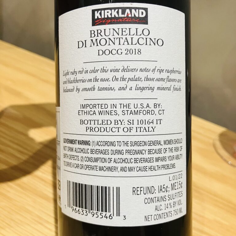 Kirkland - Brunello di Montalcino 2018