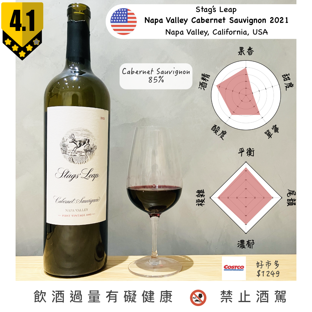 Stag’s Leap - Napa Valley Cabernet Sauvignon 2021