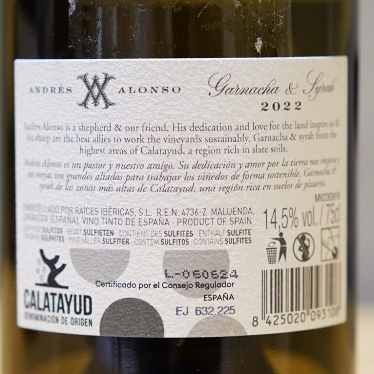 Andres Alonso - Garnacha Syrah 2022