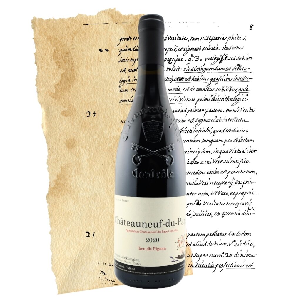 Georges Lelektsoglou - Chateauneuf du Pape Pignan 2020