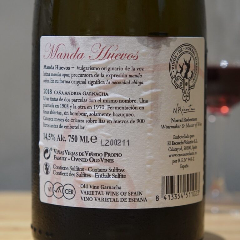El Escocés Volante - Manda Huevos Tinto 2018