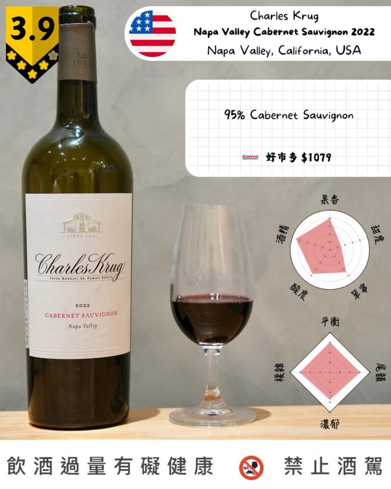 Charles Krug - Napa Valley Cabernet Sauvignon 2022